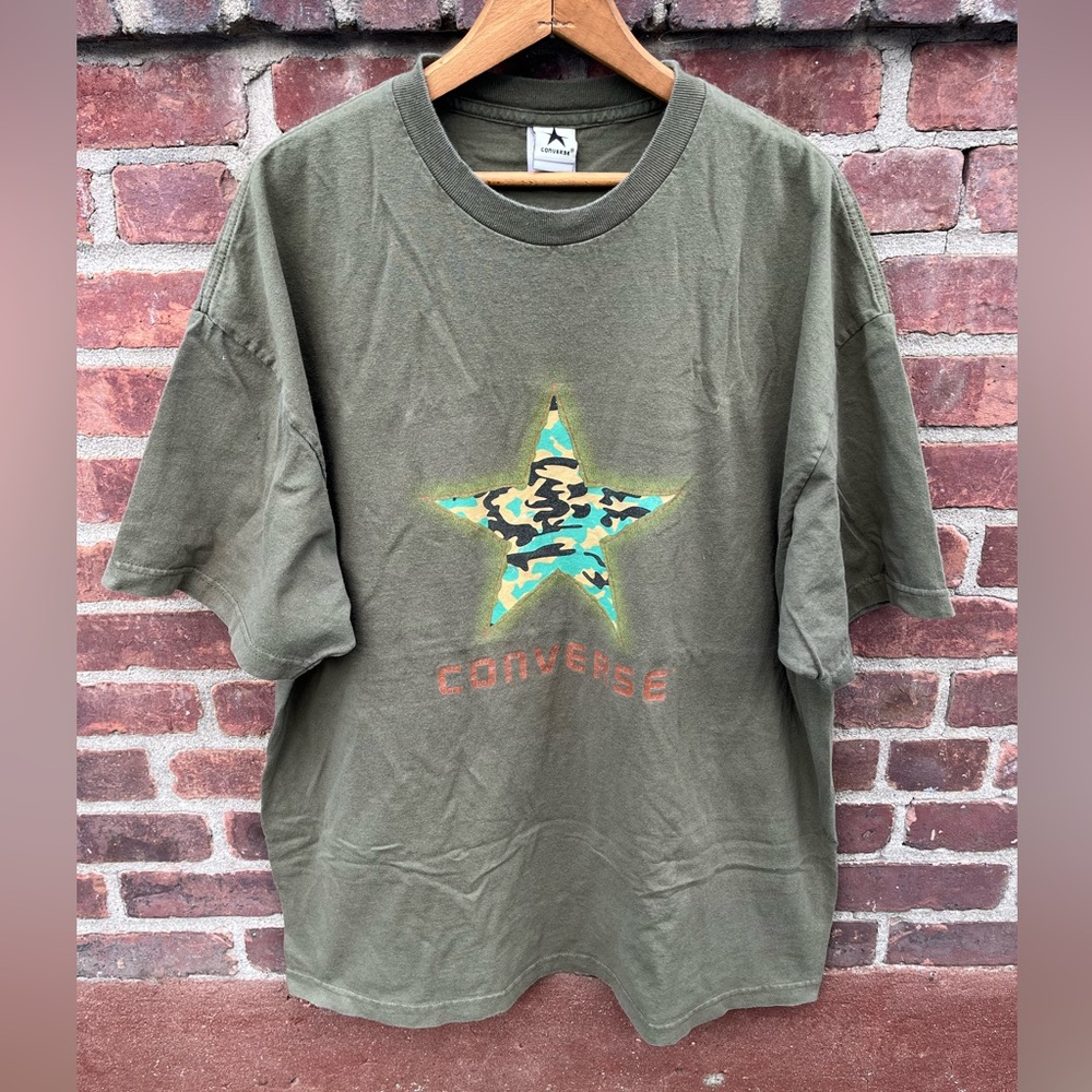 Converse One Star Camo Shirt Size 2XL
